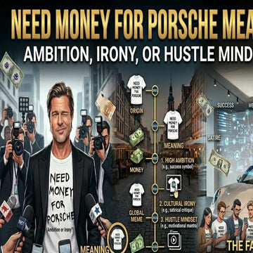What Does “Need Money for Porsche” Mean? Origin, Viral Trend & Full Explanation
