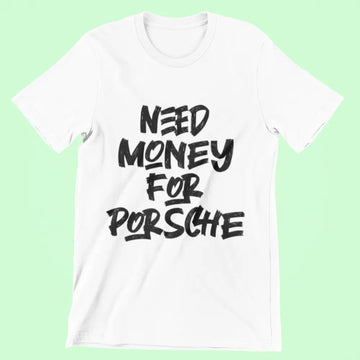 Porsche Dream Hustle Tee | Luxury Motivational Streetwear