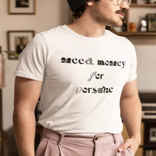 Need Money Classic Core Streetwear Graphic Motivational Tee
