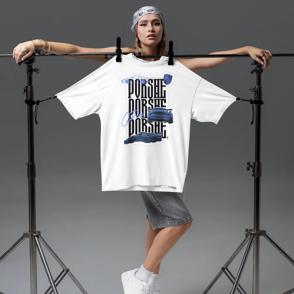 Porsche Dream Hustle Tee | Luxury Motivational Streetwear