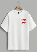 Need Money Front Logo Oversized Tee Urban Street Style Graphic Shirt