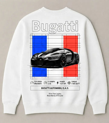 Bugatti Divo Dream White Sweatshirt