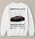 Bugatti Speed Lifestyle White Sweatshirt