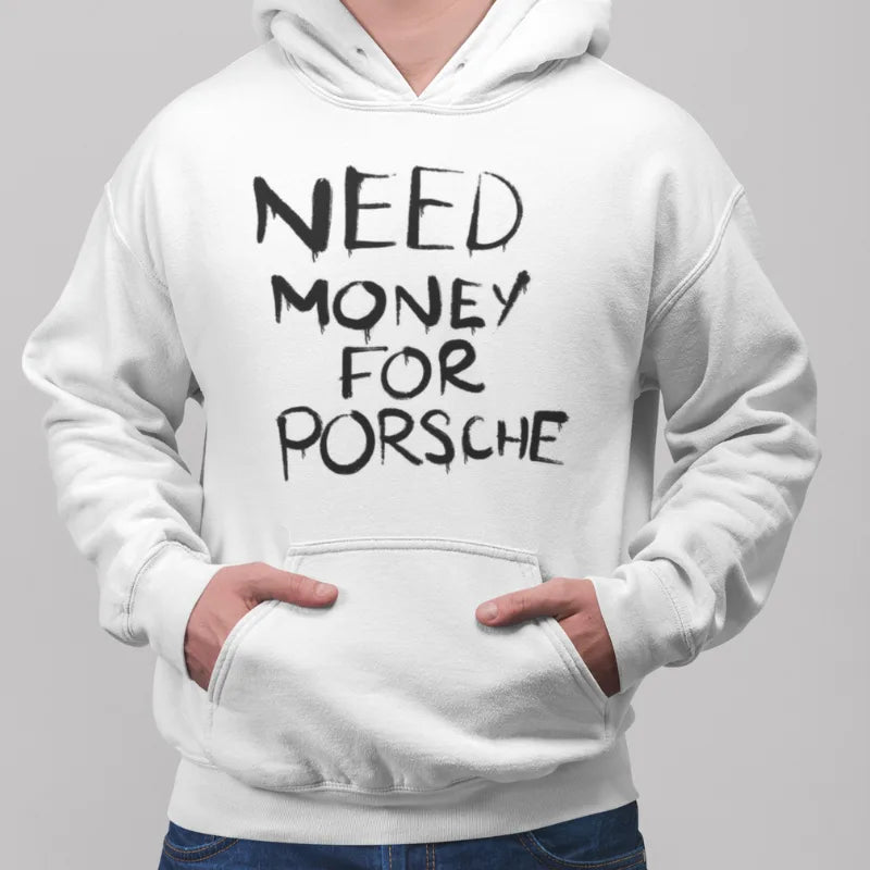 My Other Car Is a Porsche funny luxury hoodie