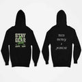 Classic Dream Chaser hoodie back view showing Need Money logo and premium quality fabric construction