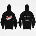 Classic Minimal Logo hoodie back view showing Need Money logo and modern urban streetwear fashion style