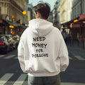 Classic Minimal Porsche Hoodie – Need Money For Porsche Graphic Sweatshirt