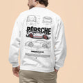 Classic Minimal Porsche Sweatshirt – Need Money For Porsche Graphic Streetwear
