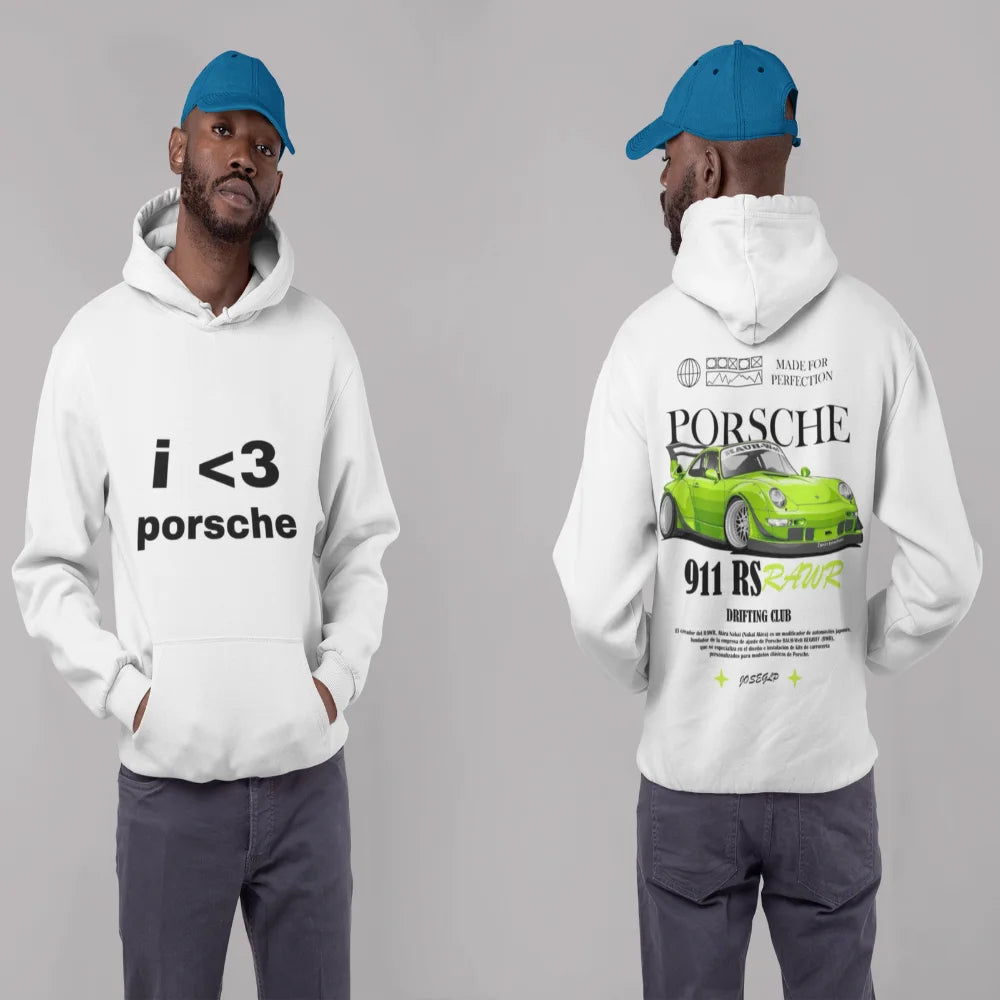 Porsche inspired classic ambition hoodie