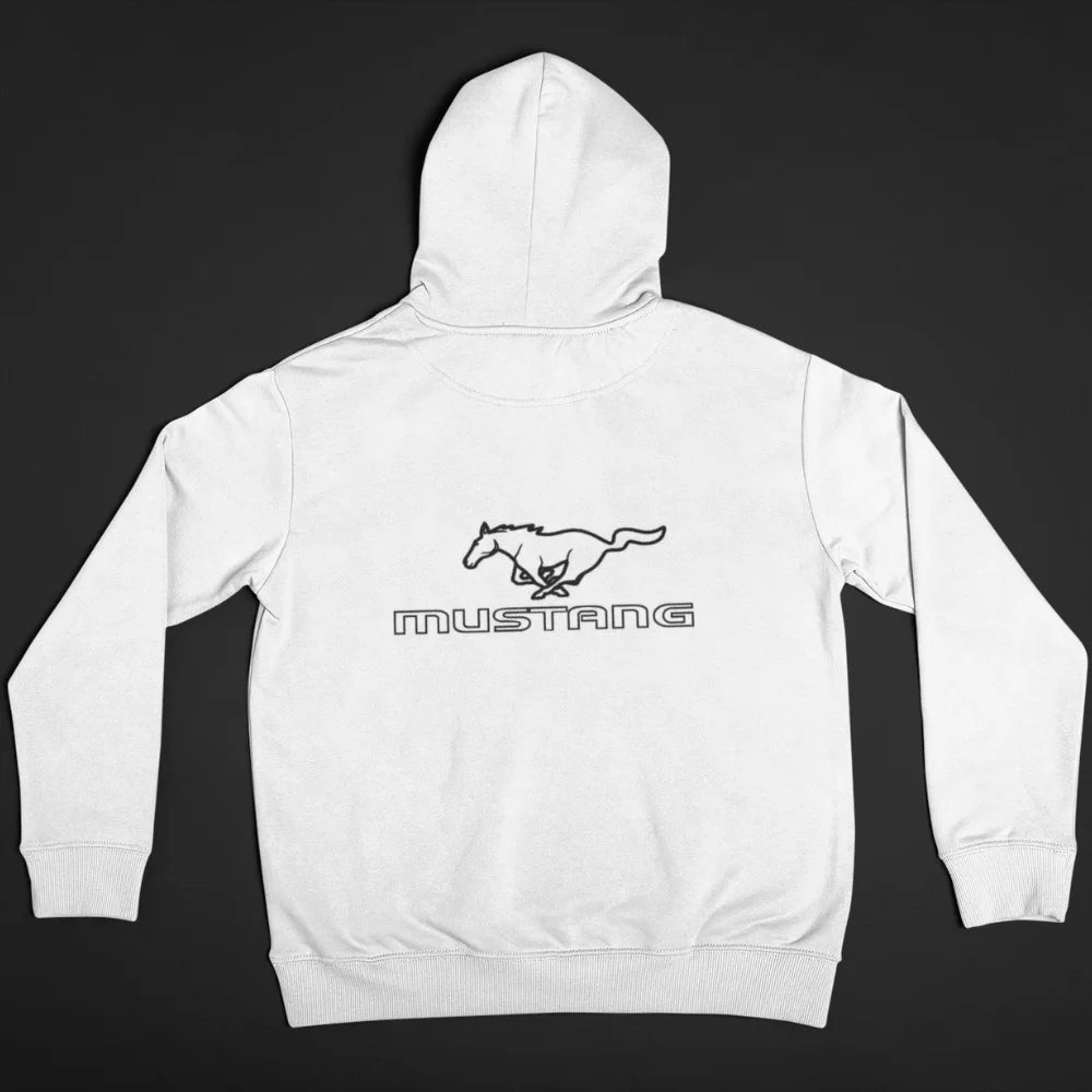 Porsche inspired classic bold text hoodie