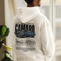 Porsche logo front graphic hoodie automotive fashion