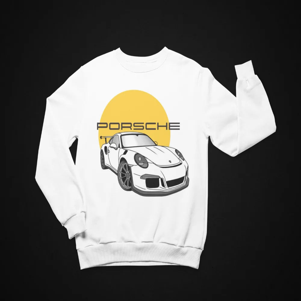 Porsche fan Icon oversized graphic sweatshirt