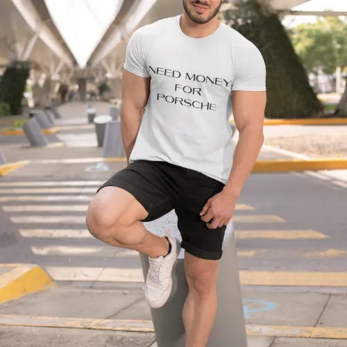 Street style Need Money Everyday logo graphic shirt