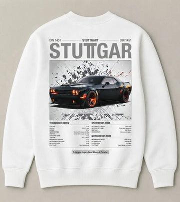 Dodge Fan Club White Sweatshirt