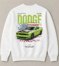 Dodge HEMI Lifestyle White Sweatshirt