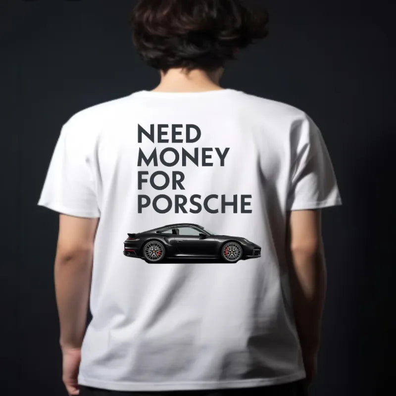 Porsche motivation luxury streetwear T-shirt