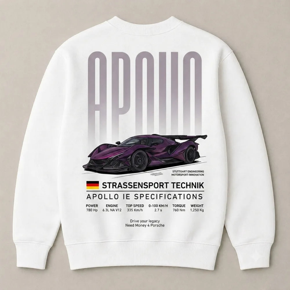 Ferrari car enthusiast street fashion sweatshirt