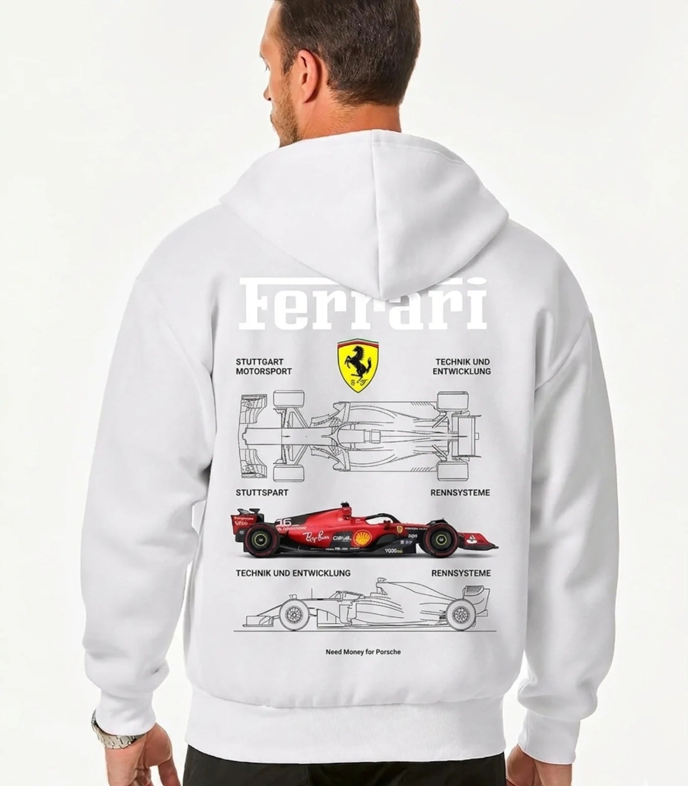 Ferrari Luxury Car Collector Hoodie