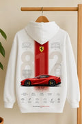 Premium Ferrari luxury car streetwear hoodie
