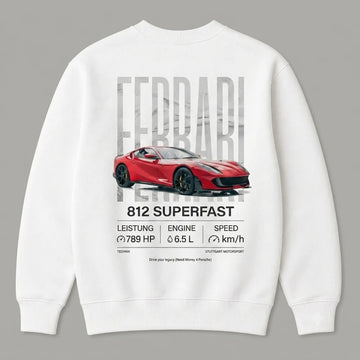 Ferrari owner goals money motivation sweatshirt