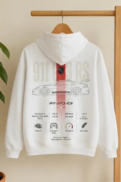 Ferrari oversized graphic hoodie for men and women