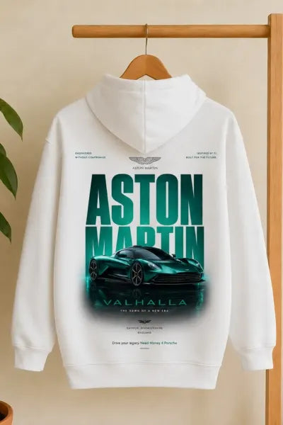Ferrari white automotive fashion hoodie
