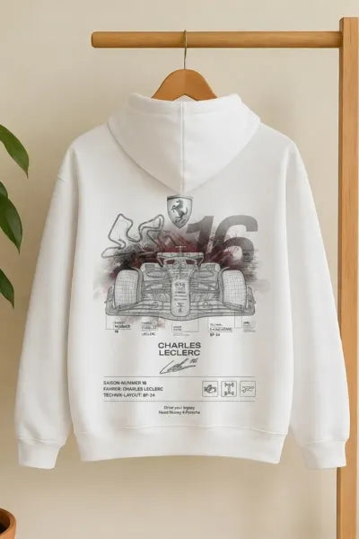 Ferrari exotic car enthusiast oversized hoodie