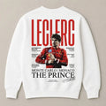 Ferrari red oversized sweatshirt for men