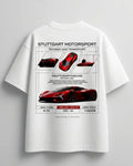 Car lover oversized t-shirt with Mustang inspired artwork