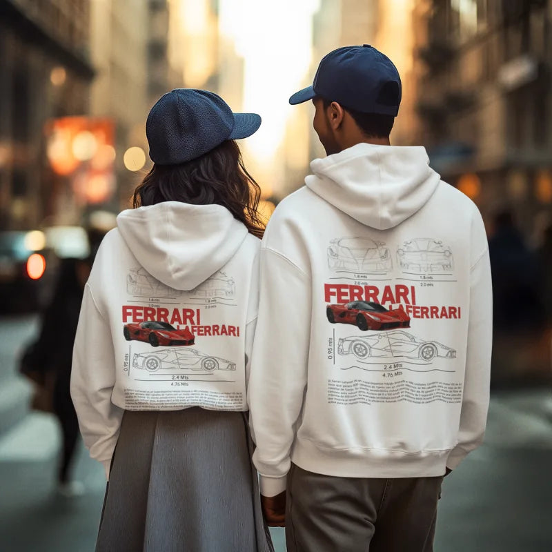 Porsche humor luxury streetwear hoodie