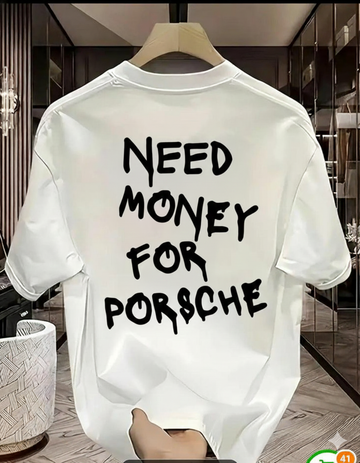 Hustle Hard Buy Porsche Tee | Luxury Motivational T-Shirt