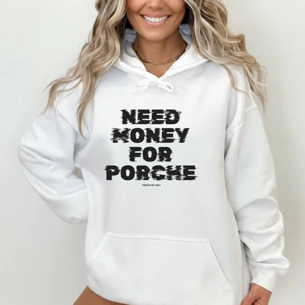 Grind Now Porsche Later premium graphic streetwear hoodie