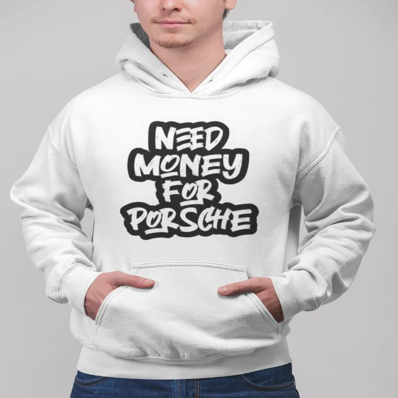 Hustle Mode Porsche luxury motivational hoodie