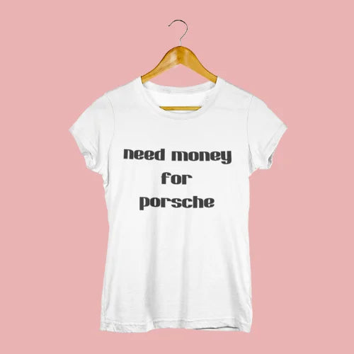 Need Money Classic Midnight motivational streetwear tee