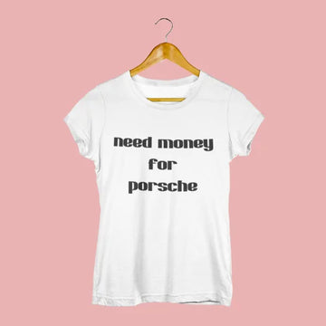 Need Money Classic Midnight motivational streetwear tee