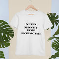 Need Money Classic Urban Black streetwear graphic t-shirt