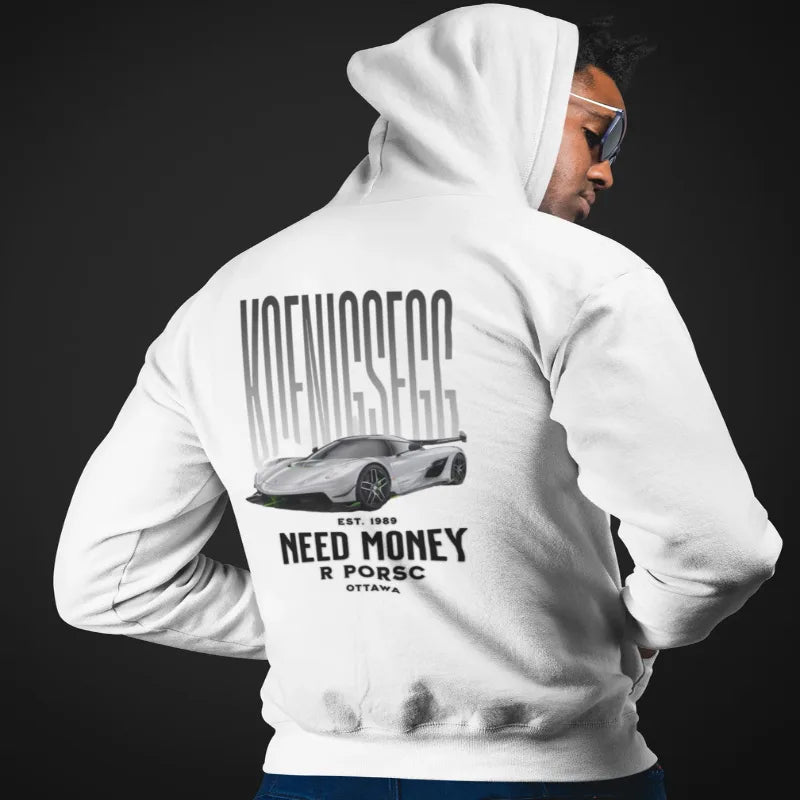 Hustler Life Porsche” hoodie made for ambitiou