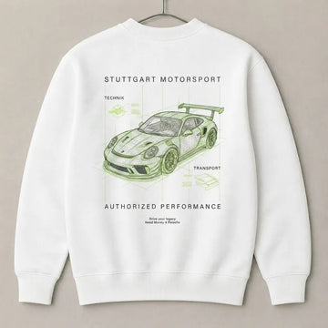Lamborghini Fan Club white sweatshirt