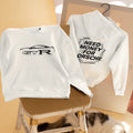 Logo Back Classic Porsche Hoodie – Need Money For Porsche Casual Streetwear