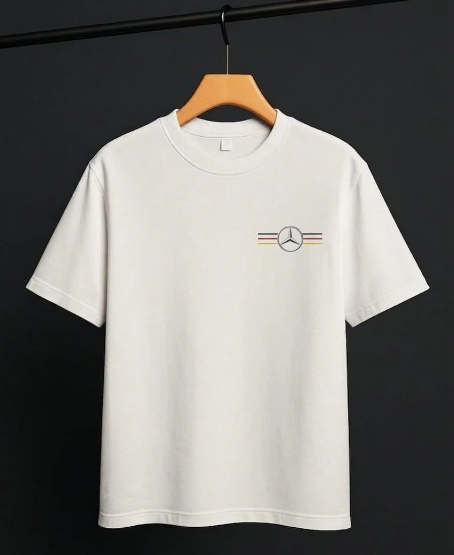Trendy oversized Need Money for Benz graphic t-shirt