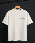 Mercedes-Benz logo graphic white oversized tee for men