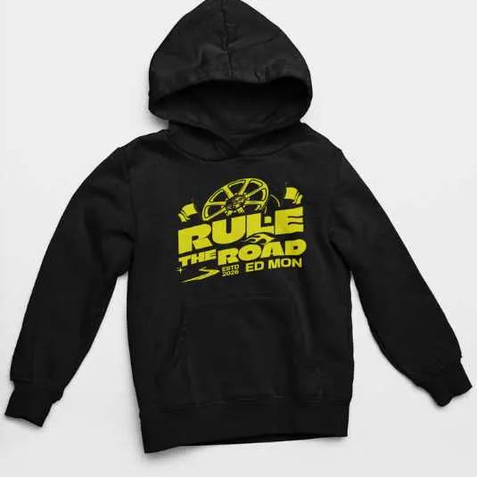Need Money Classic Alpha hoodie front view with premium streetwear design and bold urban branding