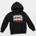 Need Money Classic Drive hoodie front view with premium streetwear design and motivational urban branding