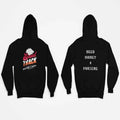 Need Money Classic Sharp Text hoodie front view with premium streetwear design and bold sharp text branding