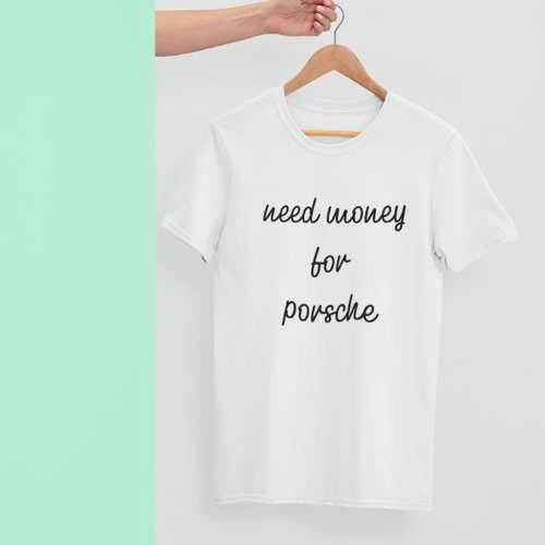 Need Money Classic Logo T-Shirt streetwear graphic tee