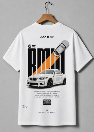 Need Money for Porsche BMW lifestyle streetwear shirt black color premium streetwear look