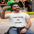 Trendy street style Need Money Classic Bold Logo everyday top