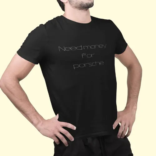 Need Money Classic Vintage T-Shirt soft cotton premium fabric detail