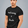 Need Money Classic Daily Wear T-Shirt premium streetwear front design