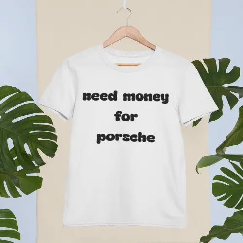 Hustle mindset Need Money Dream Chaser cotton t-shirt for men